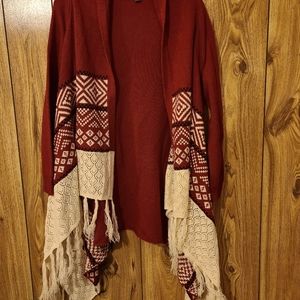 Almost Famous Cardigan with fringe
